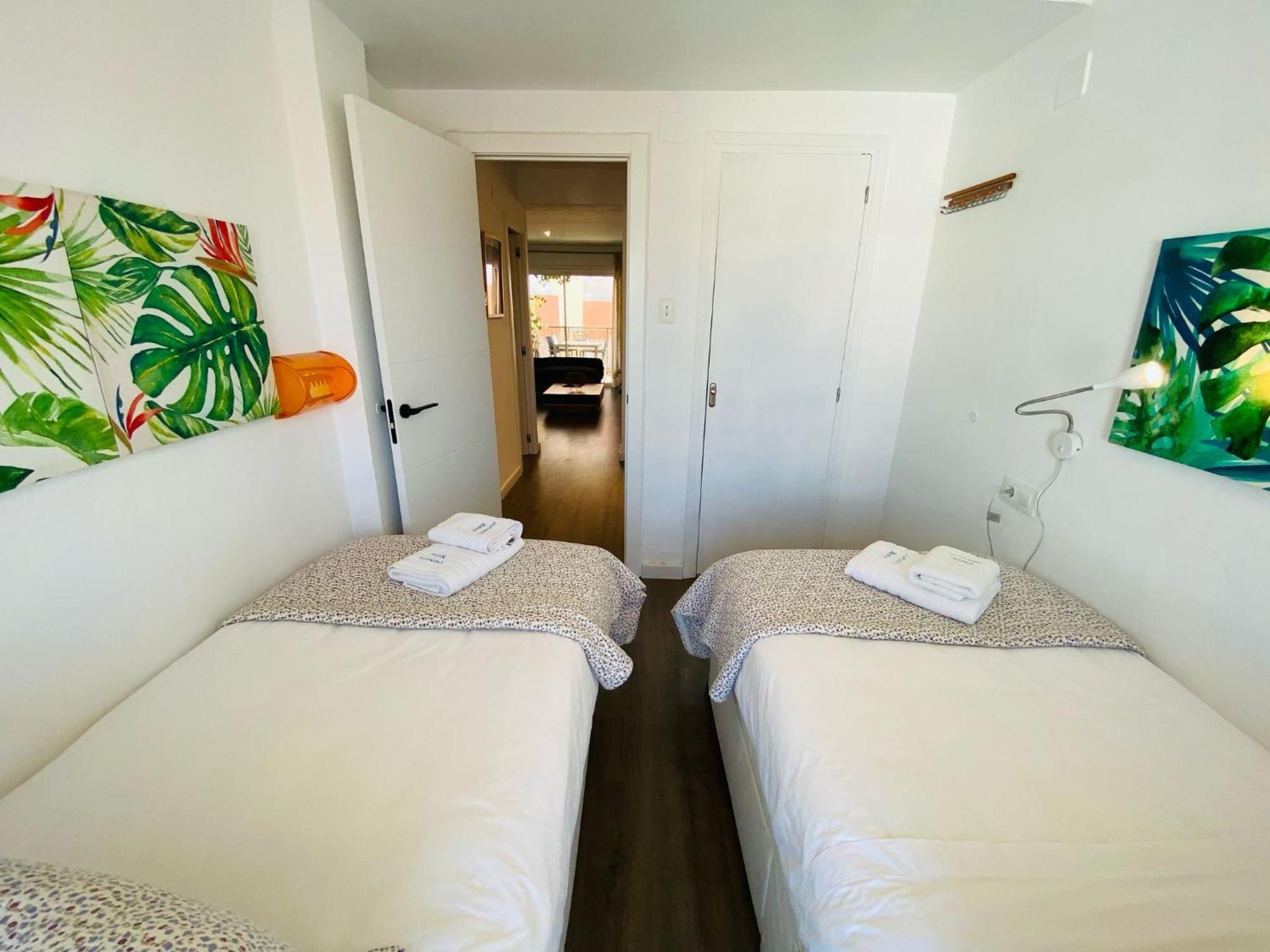 Ap-2 Ximoapartments A 50 Metros Del Mar Oliva Bagian luar foto